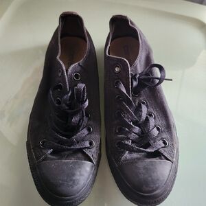 Converse Black Canvas Sneakers